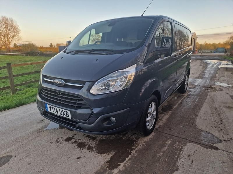 Blue Used 2014 Ford Transit Custom Limited Van | £2,795 (Super price) - Image 1/4
