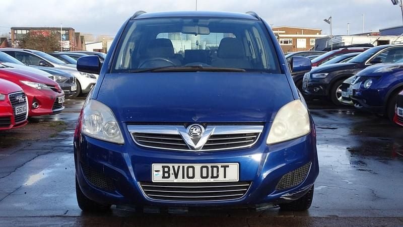 Used Vauxhall Zafira 115 HP (84 kW) 2010 Blue MPV