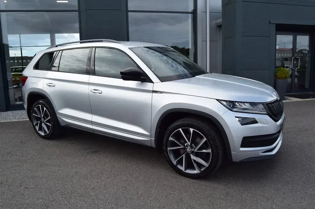 Used Skoda Kodiaq SportLine 190 HP (139 kW) 2019 Silver SUV