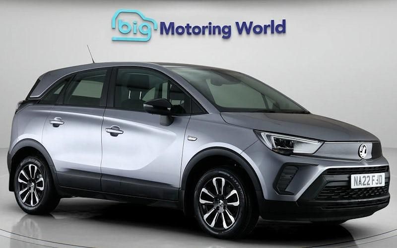 Used Vauxhall Crossland Design Edition 110 HP (80 kW) 2022 Grey SUV