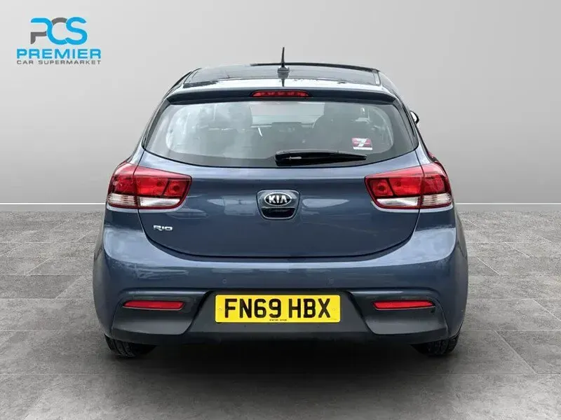 Used Kia Rio 2019 Blue Hatchback