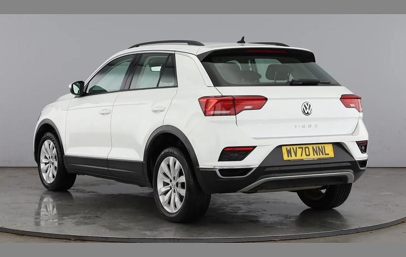 Used VW T-Roc SE 150 HP (110 kW) 2020 White SUV