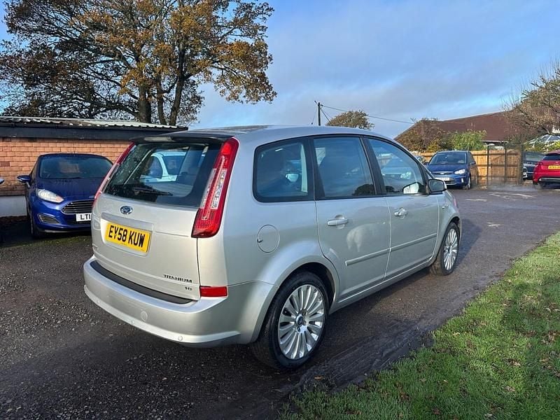 Used Ford C-MAX Titanium 125 HP (91 kW) 2008 Silver MPV