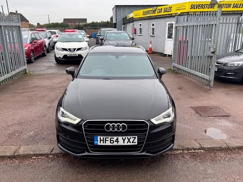 Used Audi A3 S-Line 150 HP (110 kW) 2014 Black Hatchback