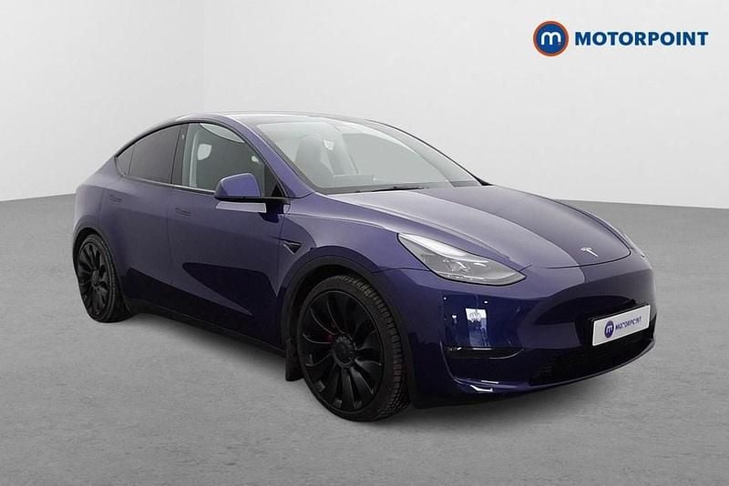 Used Tesla Model Y Performance 392 kW (534 HP) 2022 Blue SUV