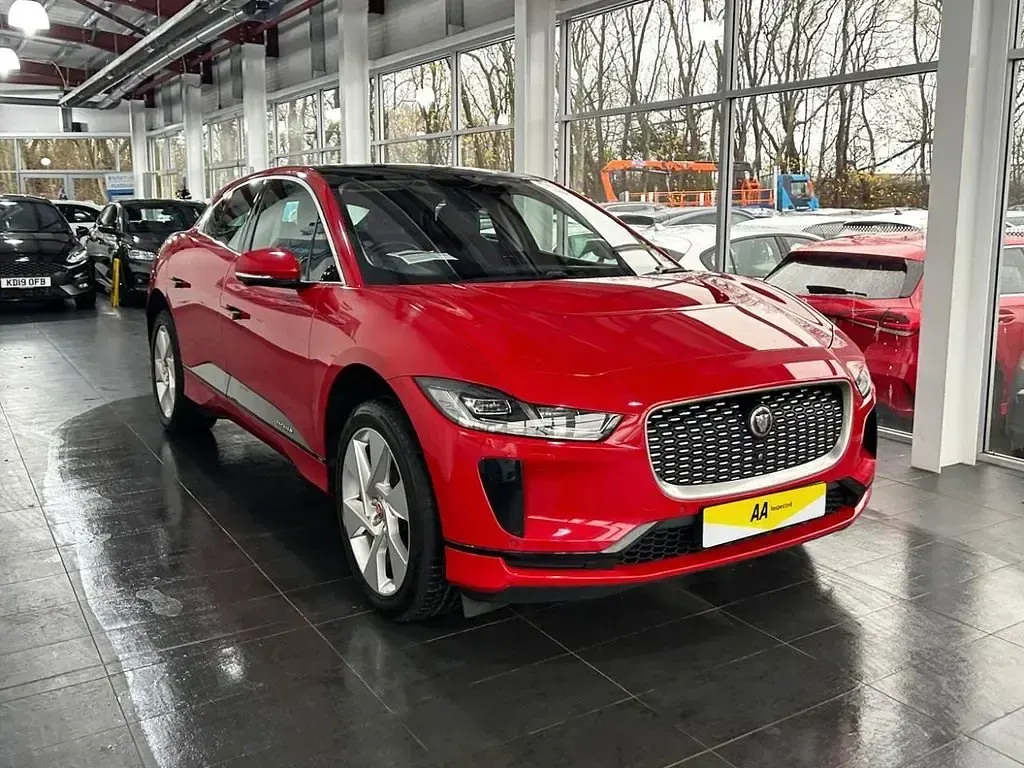 Usado Jaguar I-Pace SE 294 kW (400 HP) 2021 Vermelho SUV