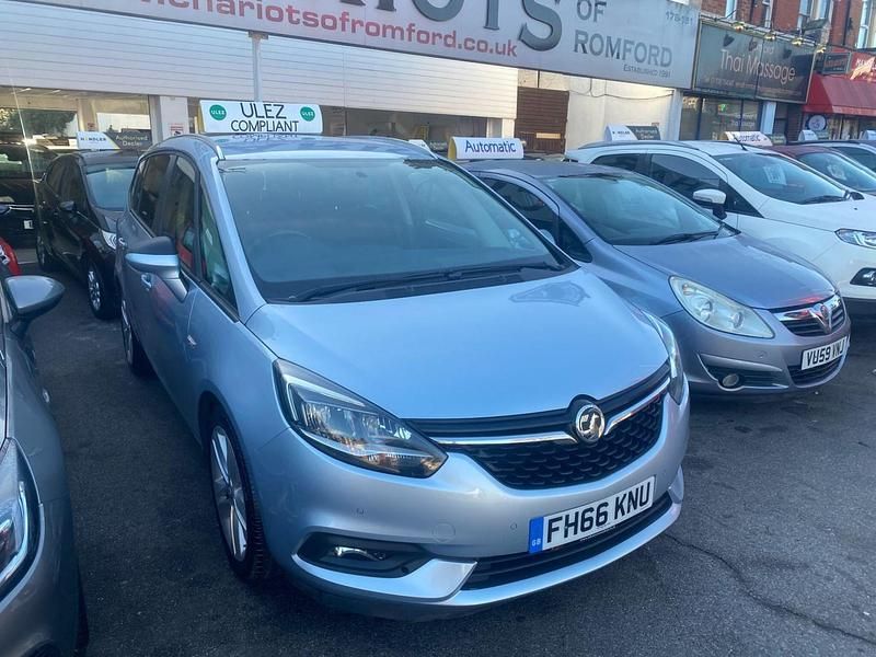 Used Vauxhall Zafira Tourer SRi 2017 Silver MPV