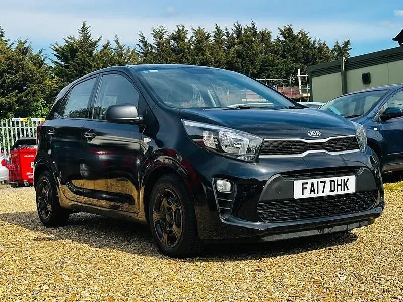 Used Kia Picanto 66 HP (48 kW) 2017 Black Hatchback