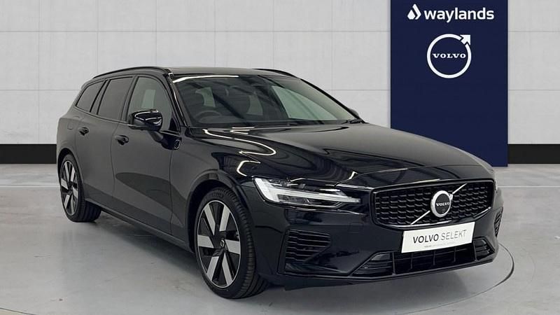 Black Used 2025 Volvo V60 Ultra Estate | £42,258 (Fair price) - Image 1/4
