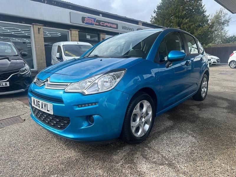 Blue Used 2016 Citroën C3 PureTech Hatchback | £6,495 (Good price) - Image 1/4
