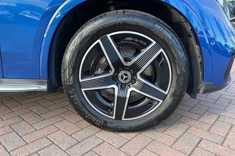 Used Mercedes GLC300 AMG line 258 HP (189 kW) 2023 Spectral blue Coupe