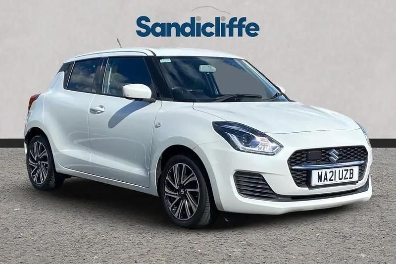 White Used 2021 Suzuki Swift Hatchback | £11,206 (Fair price) - Image 1/4