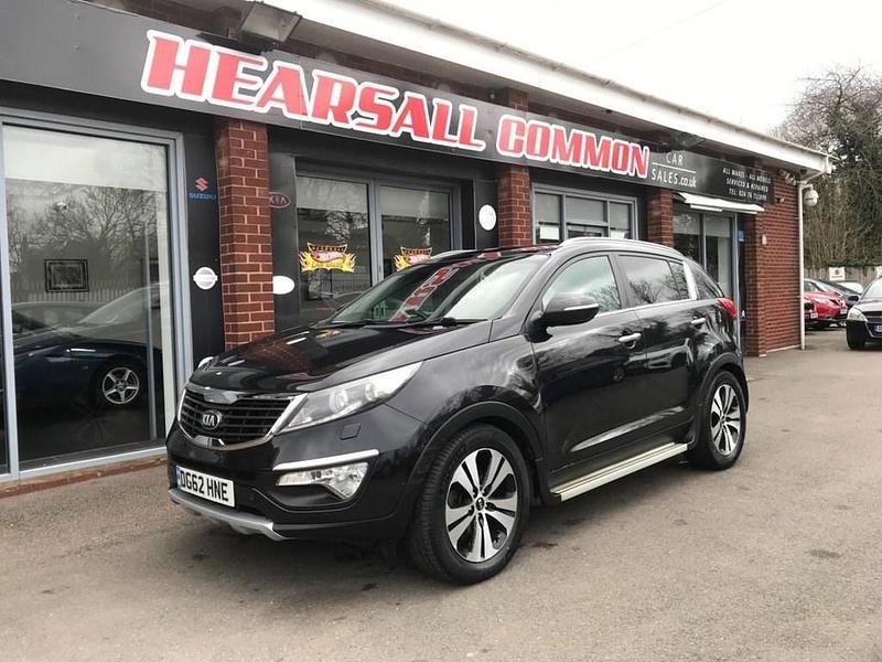 Used Kia Sportage 114 HP (83 kW) 2012 Black SUV