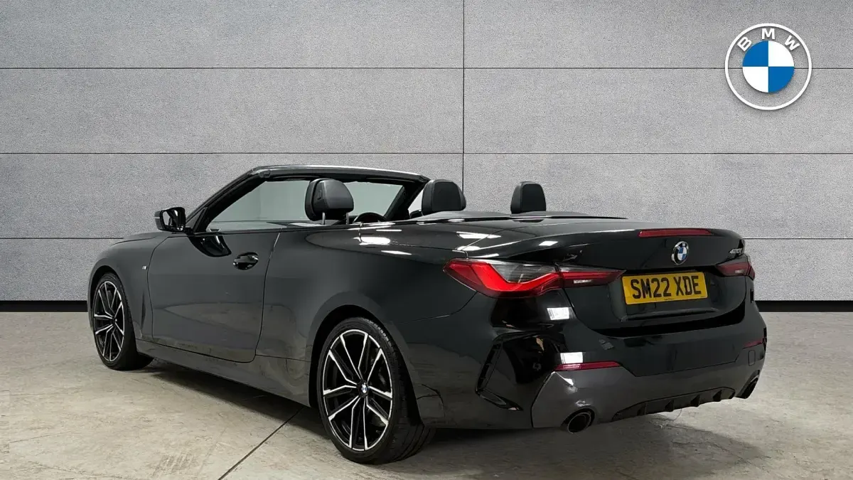 Used BMW 420 M Sport 181 HP (133 kW) 2022 Black Cabriolet