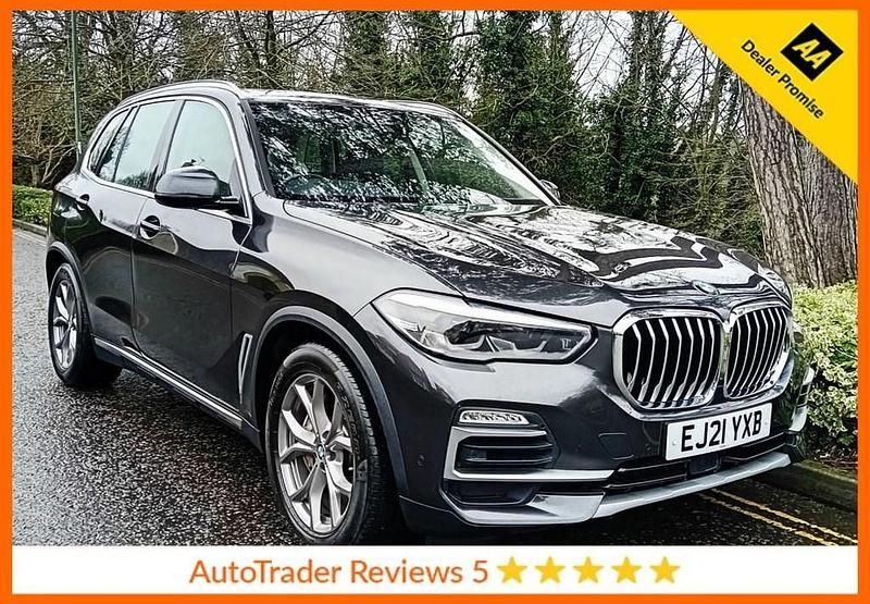 Grey Used 2021 BMW X5 xLine SUV | £31,490 - Image 1/3