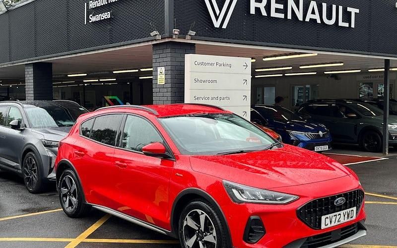 Red Used 2022 Ford Focus Active Hatchback | £12,893 (Good price) - Image 1/3