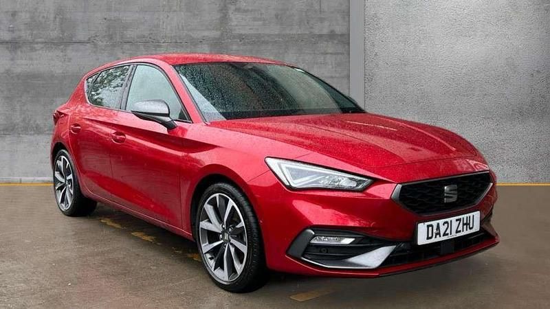Red Used 2021 Seat Leon FR Sport Hatchback | £18,490 (Fair price) - Image 1/4
