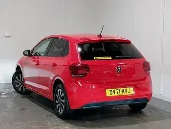 Used VW Polo Active 80 HP (58 kW) 2021 Red Hatchback