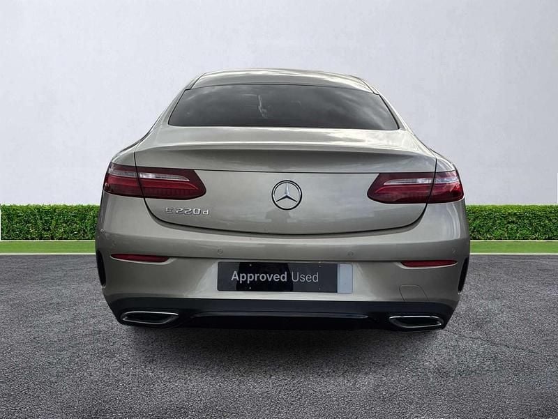 Used Mercedes E220 AMG line 2017 Silver Coupe