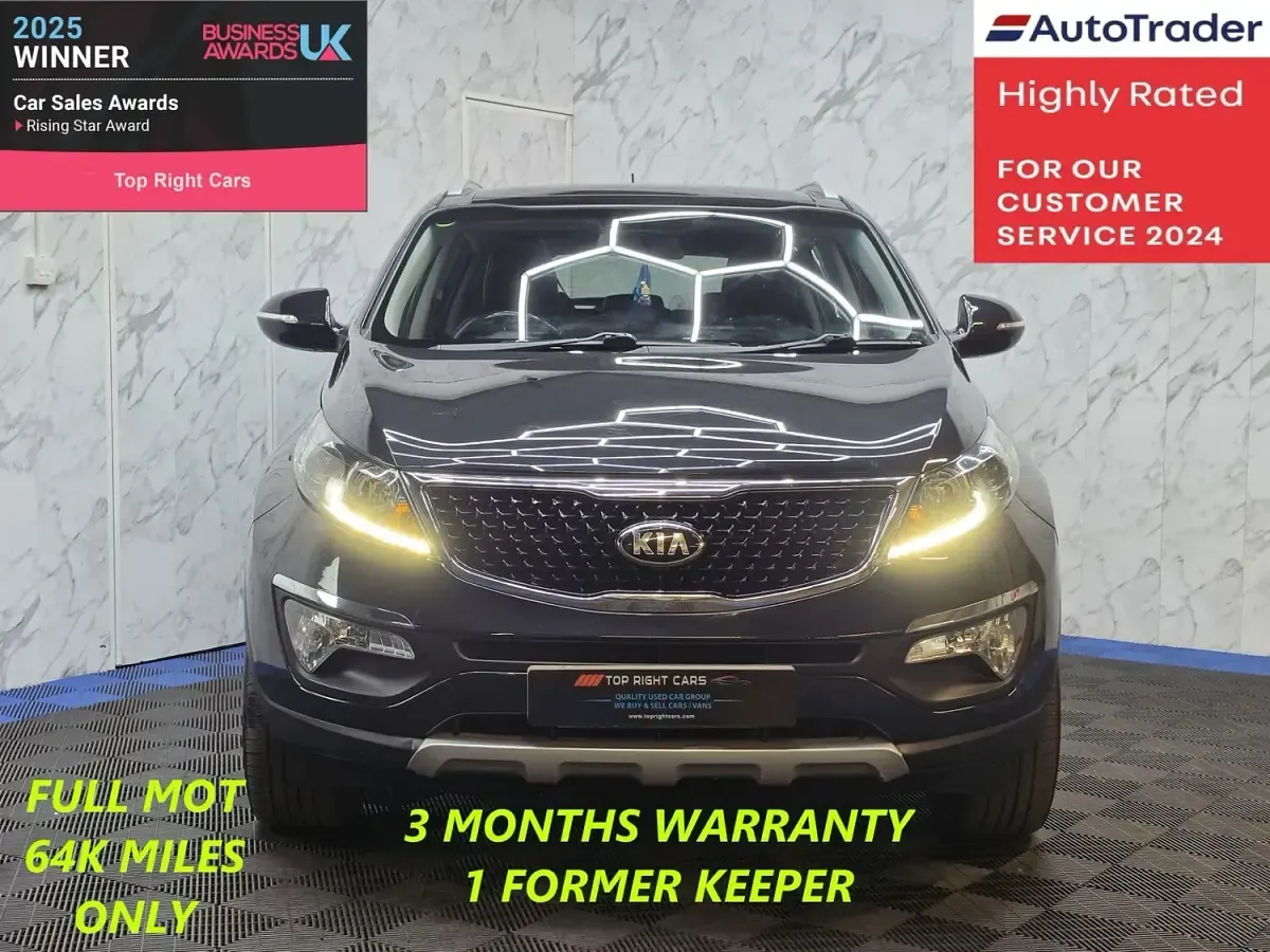 Used Kia Sportage 133 HP (97 kW) 2015 Black SUV