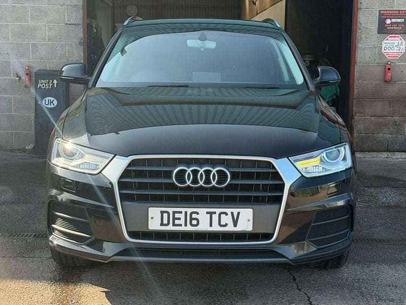 Begagnad Audi Q3 Comfort 150 HK (110 kW) 2016 Svart SUV