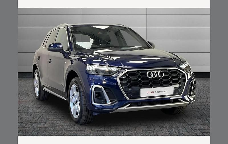 Used Audi Q5 S-Line 299 HP (219 kW) 2022 Blue SUV