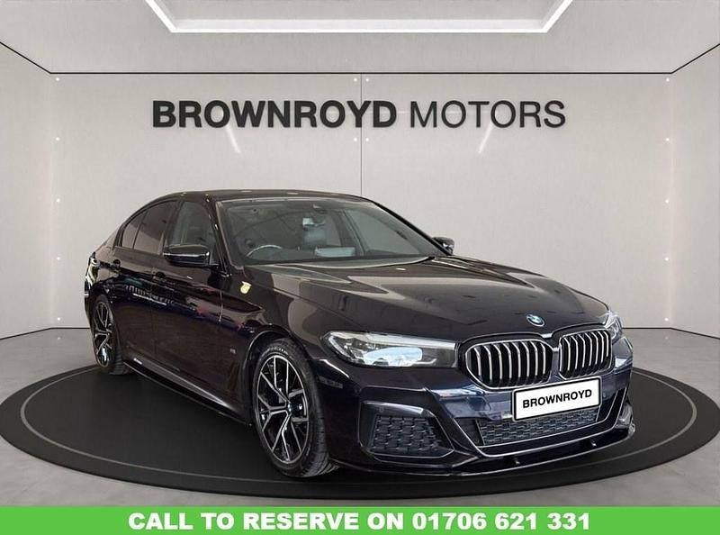 Black Used 2020 BMW 520 M Sport Sedan | £21,990 (Fair price) - Image 1/4