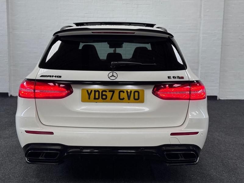 Used Mercedes E63S AMG Premium 2018 White Estate