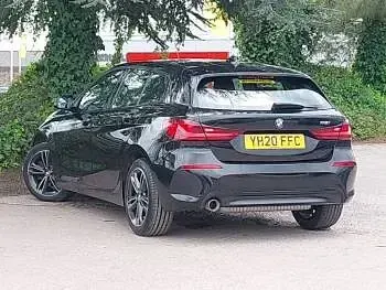 Used BMW 118 Sport Line 140 HP (102 kW) 2020 Black Hatchback