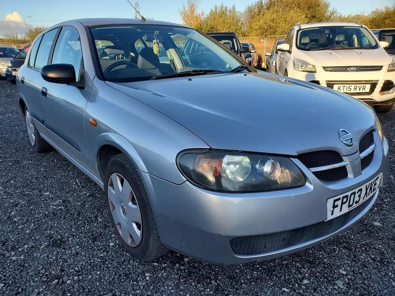 Silver Used 2003 Nissan Almera S Hatchback | £1,195 (Fair price) - Image 1/4