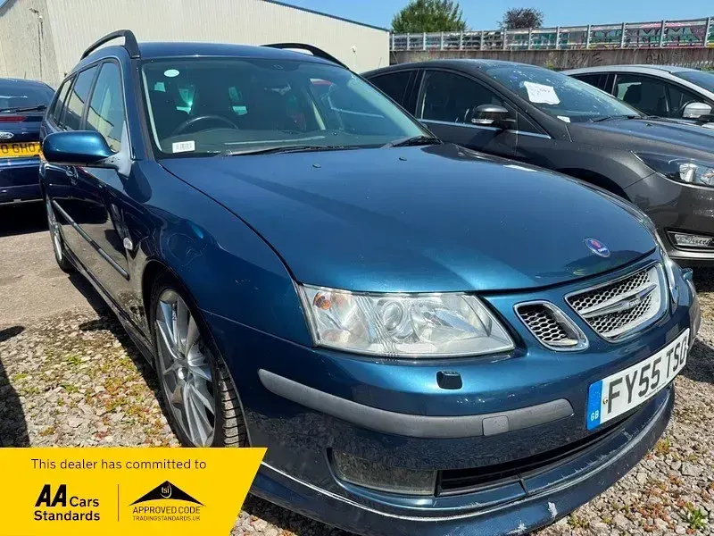 Used Saab 9-3 Aero 2005 Blue Estate