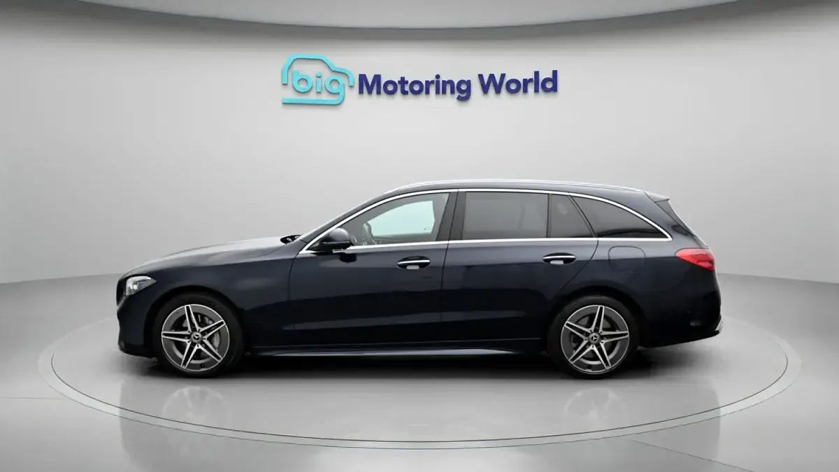 Used Mercedes C300e AMG Line Premium Plus 2022 Blue Estate