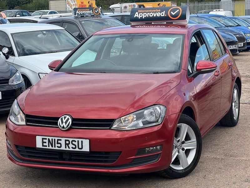 Used VW Golf VII Match 2015 Red Hatchback