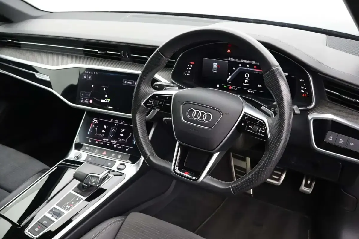 Used Audi A6 Black Edition 204 HP (150 kW) 2022 Grey Sedan