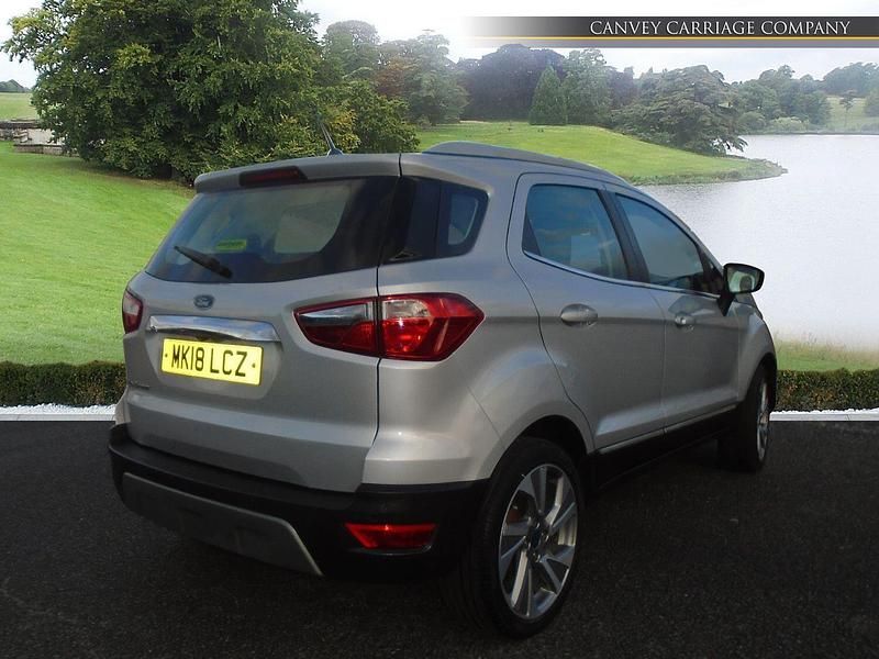 Used Ford Ecosport Titanium 100 HP (73 kW) 2018 Silver SUV