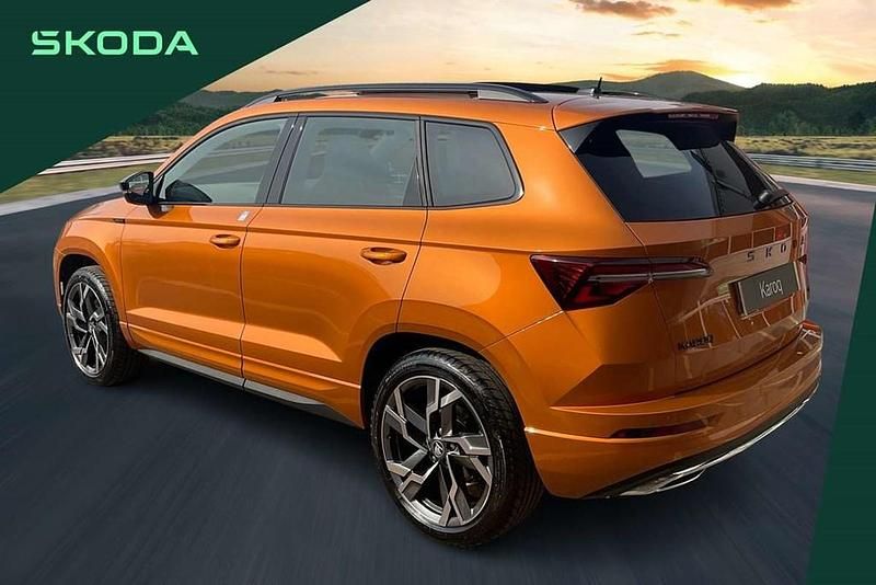New Skoda Karoq SportLine 190 HP (139 kW) 2025 Orange SUV