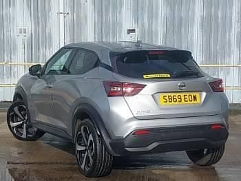 Used Nissan Juke Tekna 117 HP (86 kW) 2019 Silver SUV