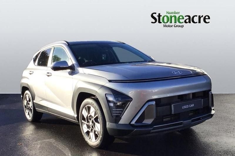 Silver New 2025 Hyundai Kona Ultimate SUV | £25,740 (Good price) - Image 1/1