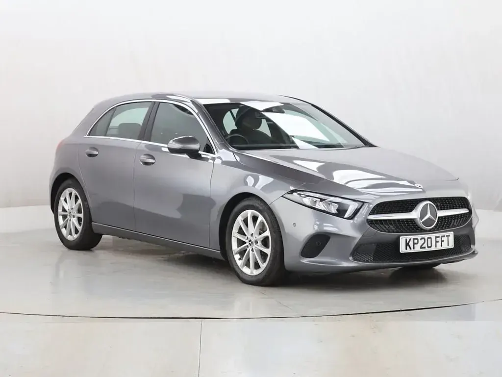 Begagnad Mercedes A150 Executive 150 HK (110 kW) 2020 Grå Halvkombi