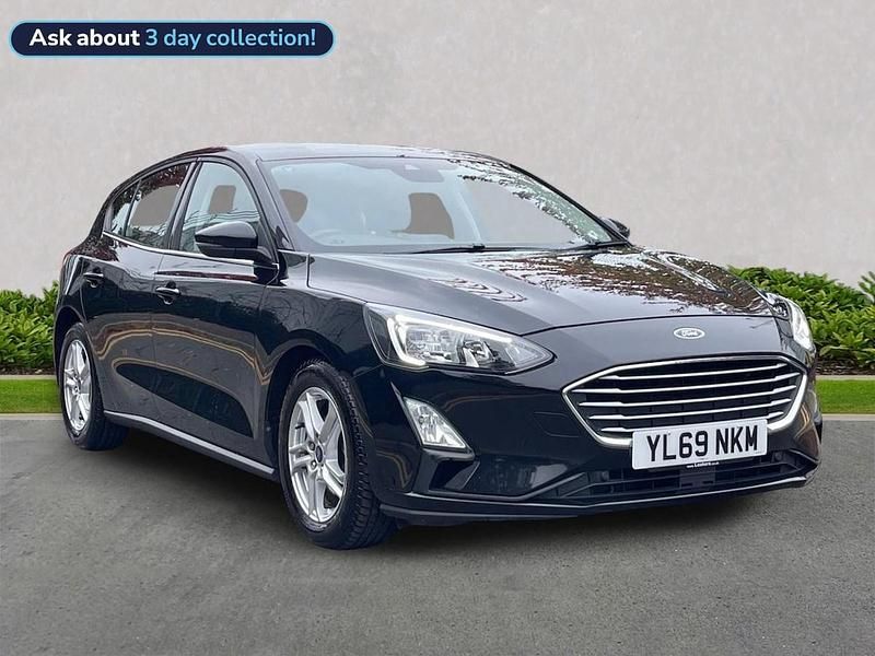 Black Used 2020 Ford Focus Zetec Hatchback | £11,350 (Good price) - Image 1/4