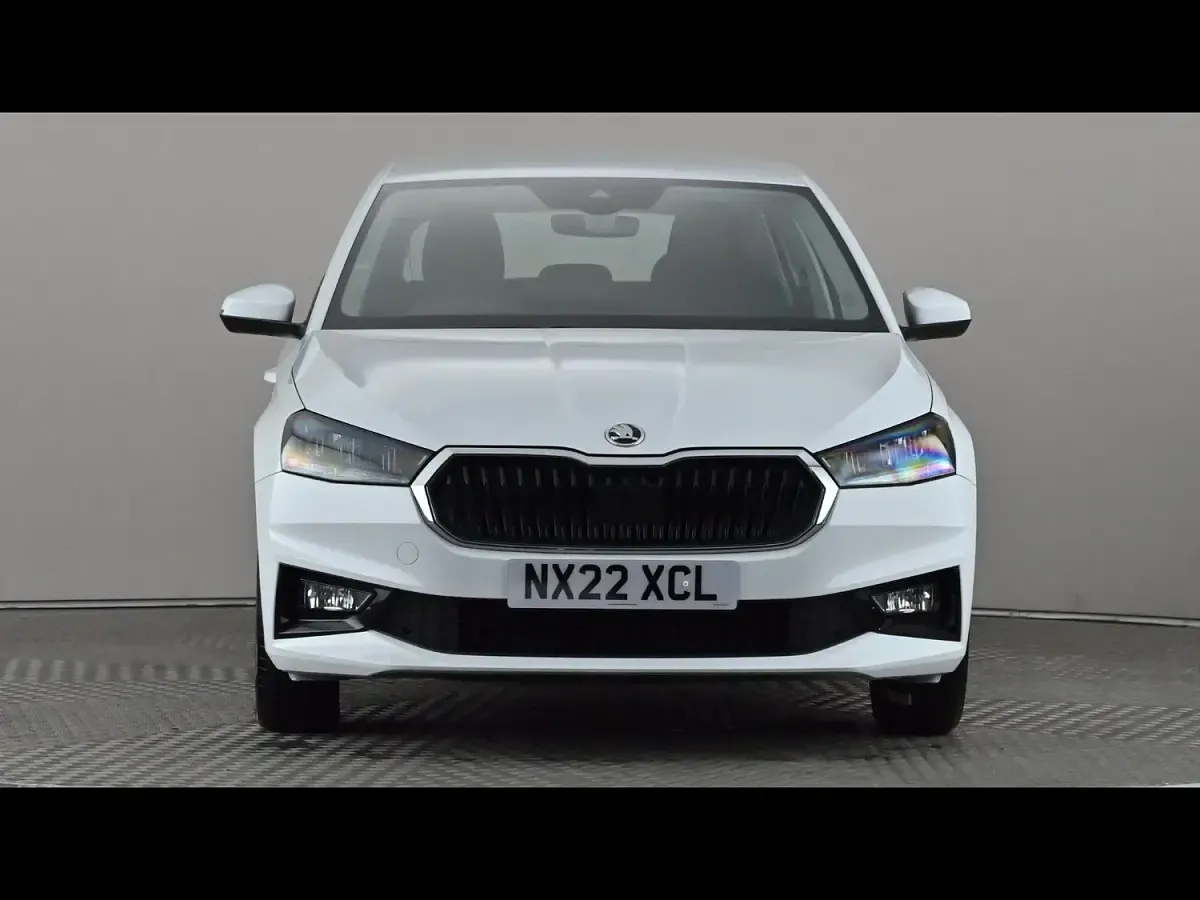 Used Skoda Fabia SE L 2022 White Hatchback