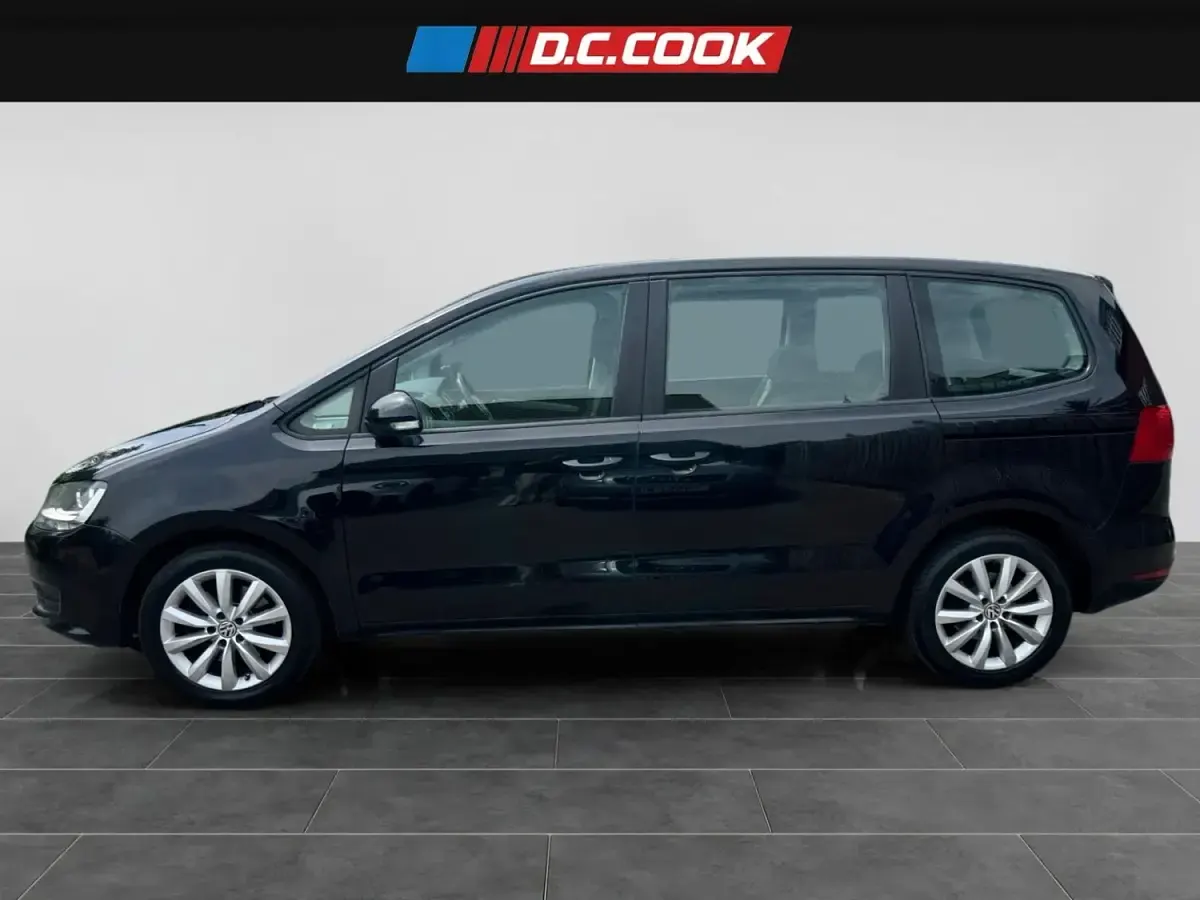 Used VW Sharan S 140 HP (102 kW) 2012 Black MPV