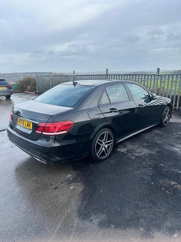 Used Mercedes E220 Premium 2016 Black Sedan