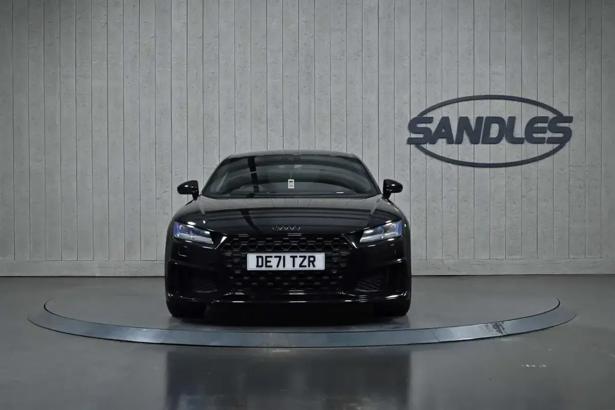 Used Audi TT Black Edition 245 HP (180 kW) 2021 Black Coupe
