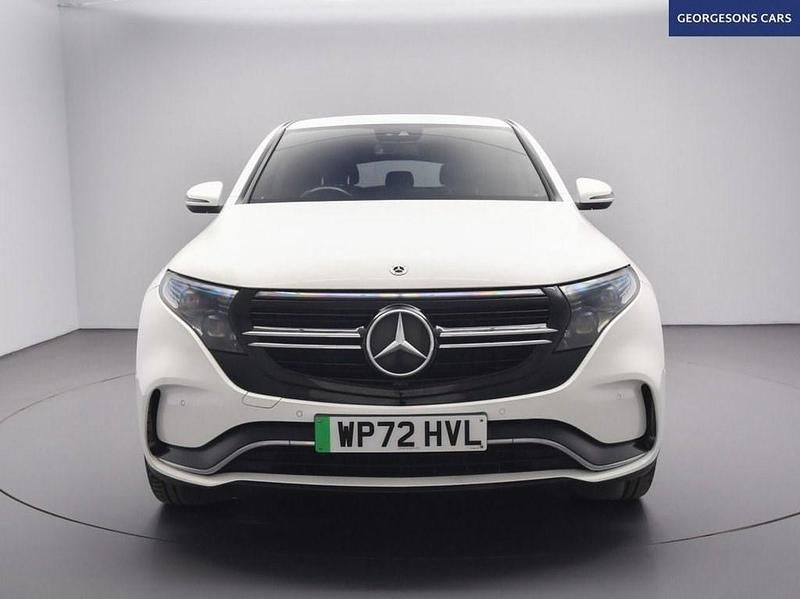 Used Mercedes EQC400 AMG line 300 kW (408 HP) 2023 White SUV