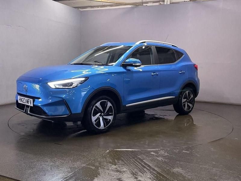 Used MG ZS Trophy Connect 114 kW (156 HP) 2023 Blue SUV