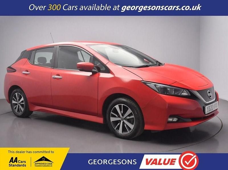 Red Used 2020 Nissan Leaf Acenta Hatchback | £8,250 (Good price) - Image 1/4