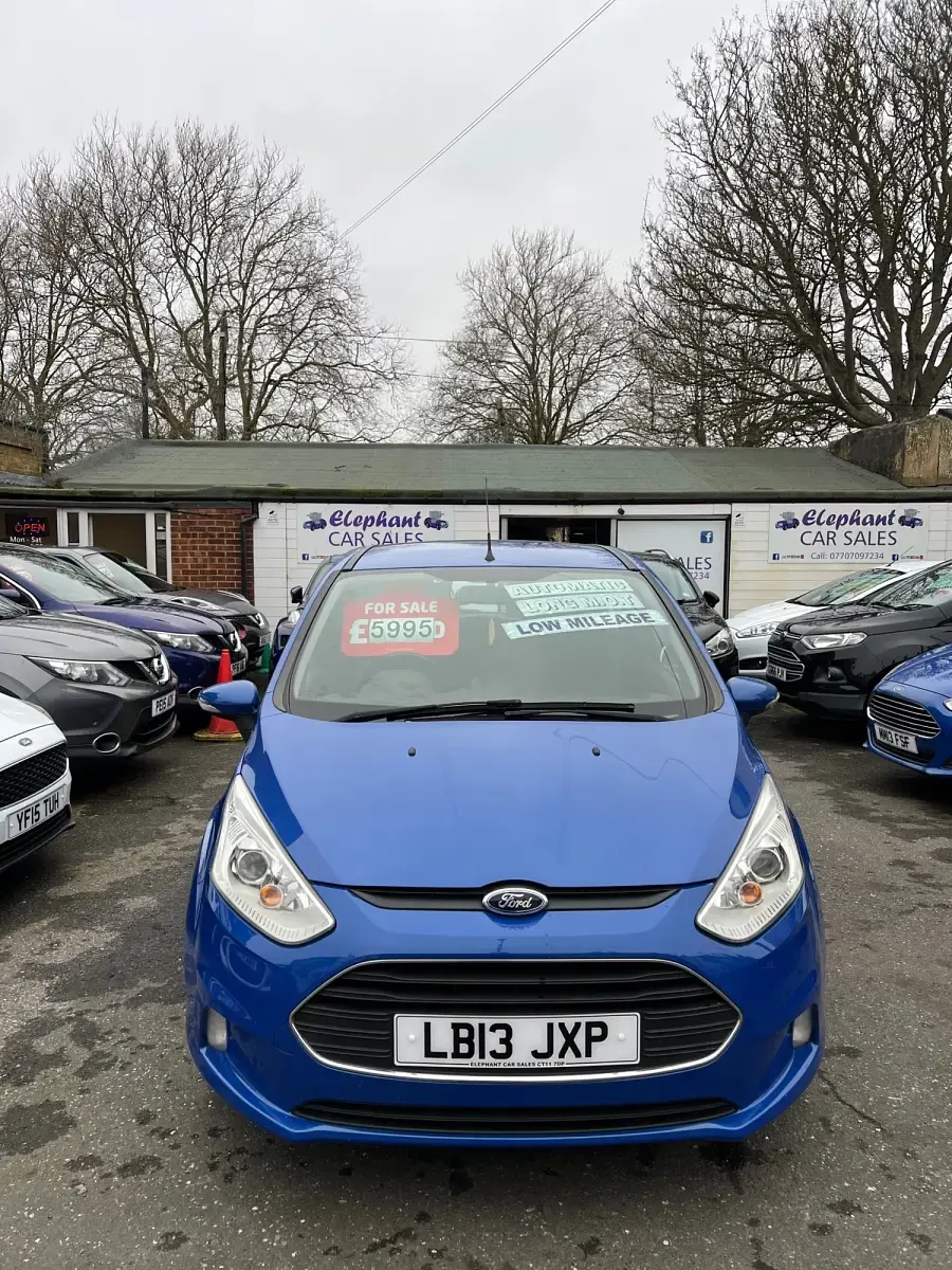Używany Ford B-MAX Zetec 105 KM (77 kW) 2013 Niebieski Minivan