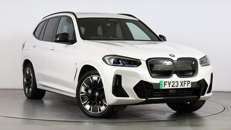 White Used 2023 BMW iX3 M Sport SUV | £38,000 (Fair price) - Image 1/4