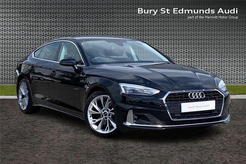 Black Used 2023 Audi A5 Sportback Sport Hatchback | £25,641 (Good price) - Image 1/4